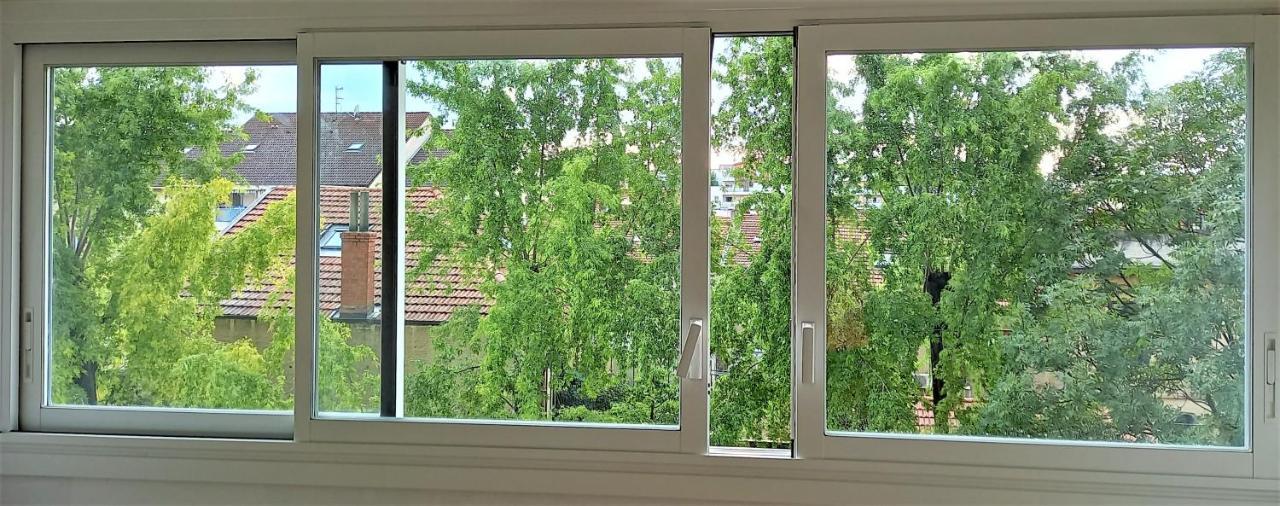 Magnifique Cocon - Metro A Republique - 2 Belles Chambres Avec Dressings - Wifi Gratuit - Netflix - Au Calme Absolu - Lumineux - Jardin Arbore Partage Dans La Residence Villeurbanne Exterior photo